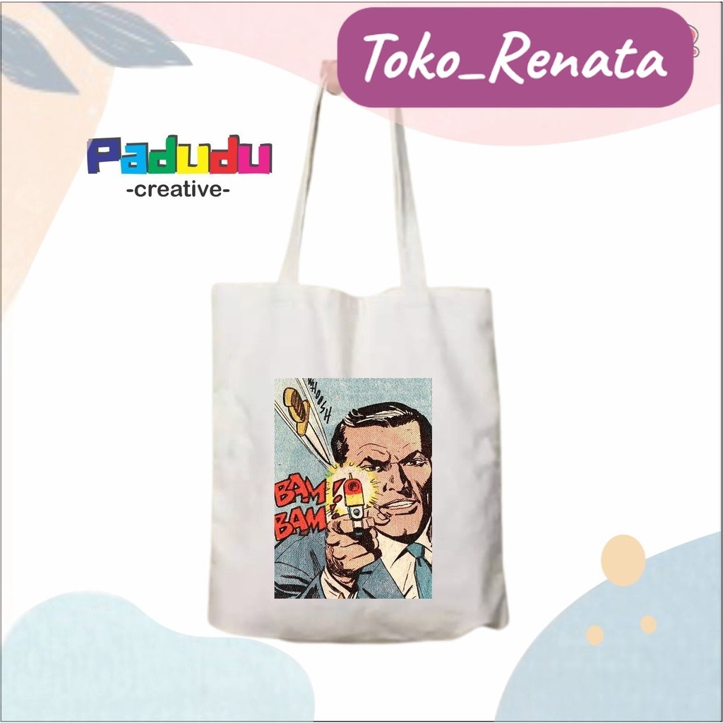 กระเป๋าโท้ตสตรี RETRO Bam Bam VINTAGE Toko_Arsha