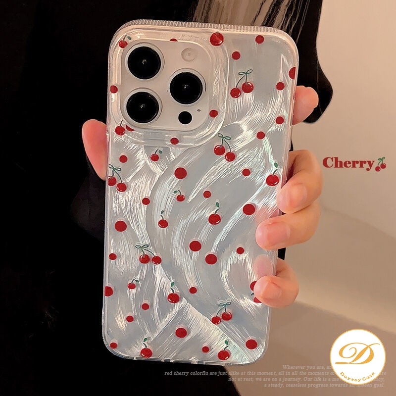 Fresh Cherry Soft Case สําหรับ Infinix Smart 8 8Pro 7 5 6 Plus Hot 40i 30i 40 ITEL P55 A70 A50 A04 A