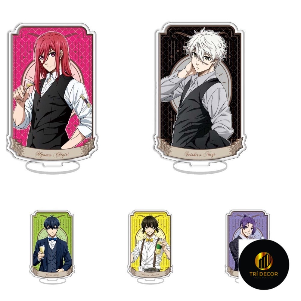 พวงกุญแจอนิเมะ BlueLock Yoichi Isagi Yoichi Seishiro Nagi กระเป๋าเป้สะพายหลังอุปกรณ์ตกแต่ง