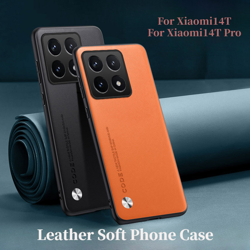 หนังกรณีโทรศัพท์อ่อนสําหรับ Xiaomi14T Xiaomi 14T 14 Pro 14Tpro 5G ปลอกกันกระแทกป้องกันลายนิ้วมือปกหลัง