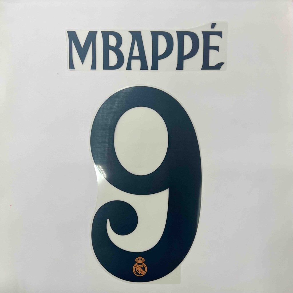 อย่างเป็นทางการ MBAPPE 9 Real Madrid CF Away 2024-25 พิมพ์