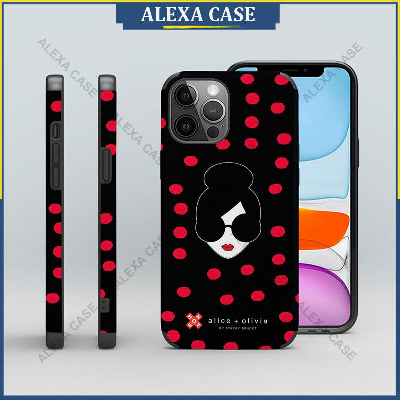 Alice และ Olivia X HOTSOX เคสโทรศัพท์สําหรับ iPhone 17 Pro Max / iPhone 16 Pro Max / iPhone 15 Pro M