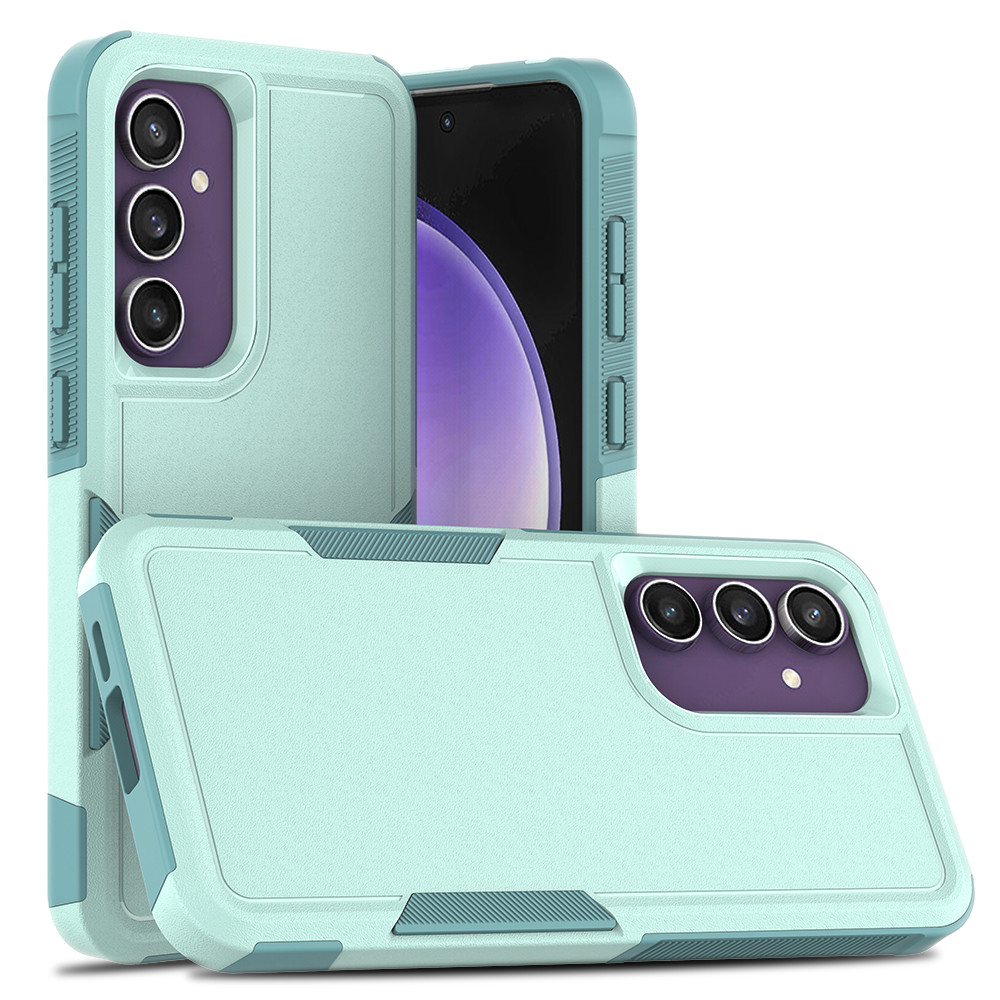 สําหรับ Samsung Galaxy S24 FE เคสกันลื่นกันกระแทกพลาสติกแข็ง Soft TPU Hybrid