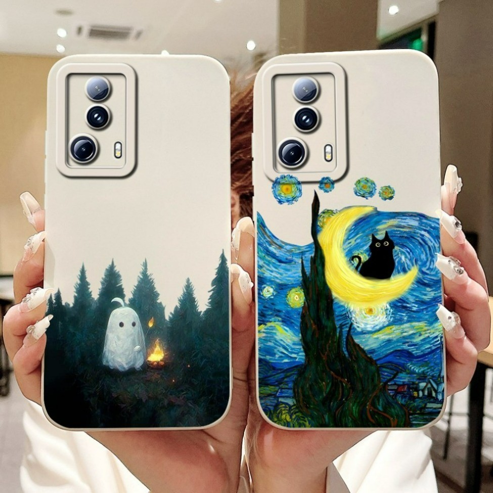 Xiaomi Civi 2 Case 6.55 Cute Cat Panda Fashion Silicone Back Cover Civi 2 Xiaomi Phone Case Aesthetic