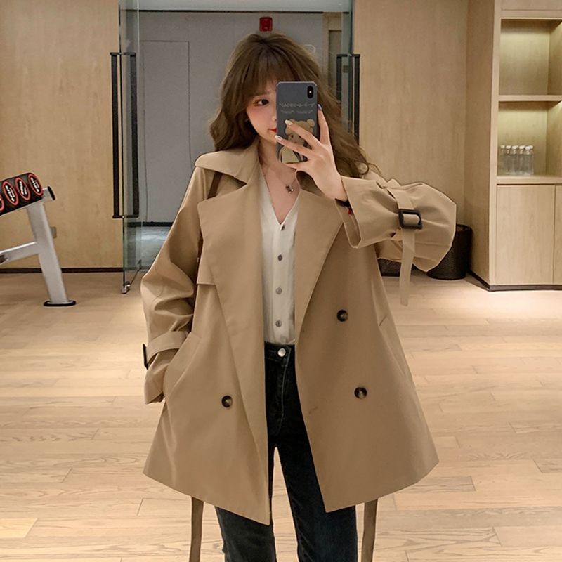 Coat Coat Premium Korean Short Stand Collar