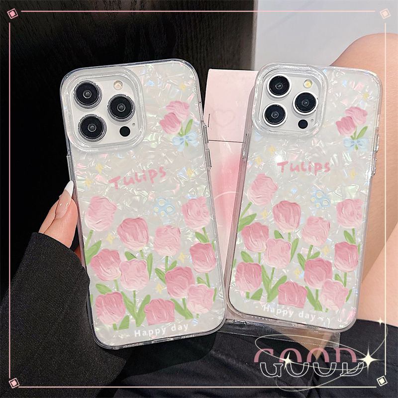 GOOD จากประเทศไทย เคส ไอโฟน ขนนกสีเงิน โปร่งใสและสว่าง วิจิตร Flash สำหรับiPhone11 15 12 14 13 Pro Max 14/15PLUS ดอกไม้