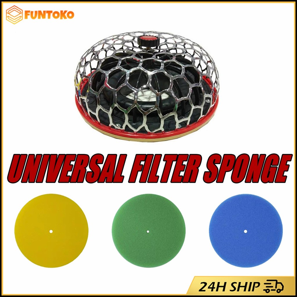 สินค้ามีคุณภาพ ฟองน้ำกรองอากาศรถยนต์ 3ชั้น ฟรีไซซ์ เหมาะกับรถทั่วไป อะแดปเตอร์ภายในรถยนต์ 3สีให้เลือก