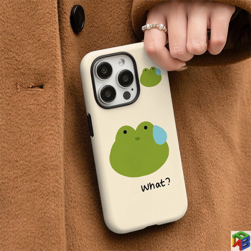 สําหรับ iPhone15/16Promax Feilin 2-in-1 เคสโทรศัพท์เหงื่อกบกรณี 12/13/14pro ขั้นสูง Double-Layer แฟชั่น 11/12 7/8Plus กรณี