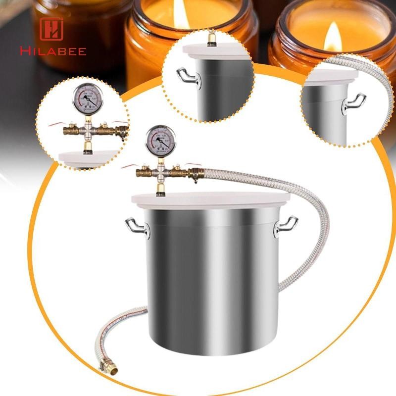 [UsusexaMY] Vacuum Degasing Chamber มาตรวัดสูญญากาศ Defoaming Barrel หนาอเนกประสงค์ดูหน้าต่างสําหรับน้ํามันหอมระเหยซิลิโคน ราคา ถูกที่สุด ดีลบีเคเค แกลเลอรีภาพที่ 7