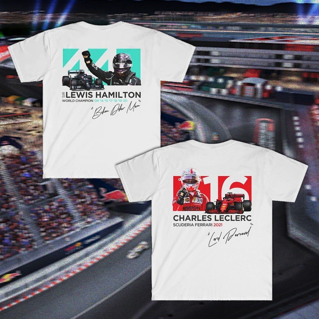 🎮 original design F1 Charles Leclerc T-Shirt Hamilton SHIRT JDM TEE Classic