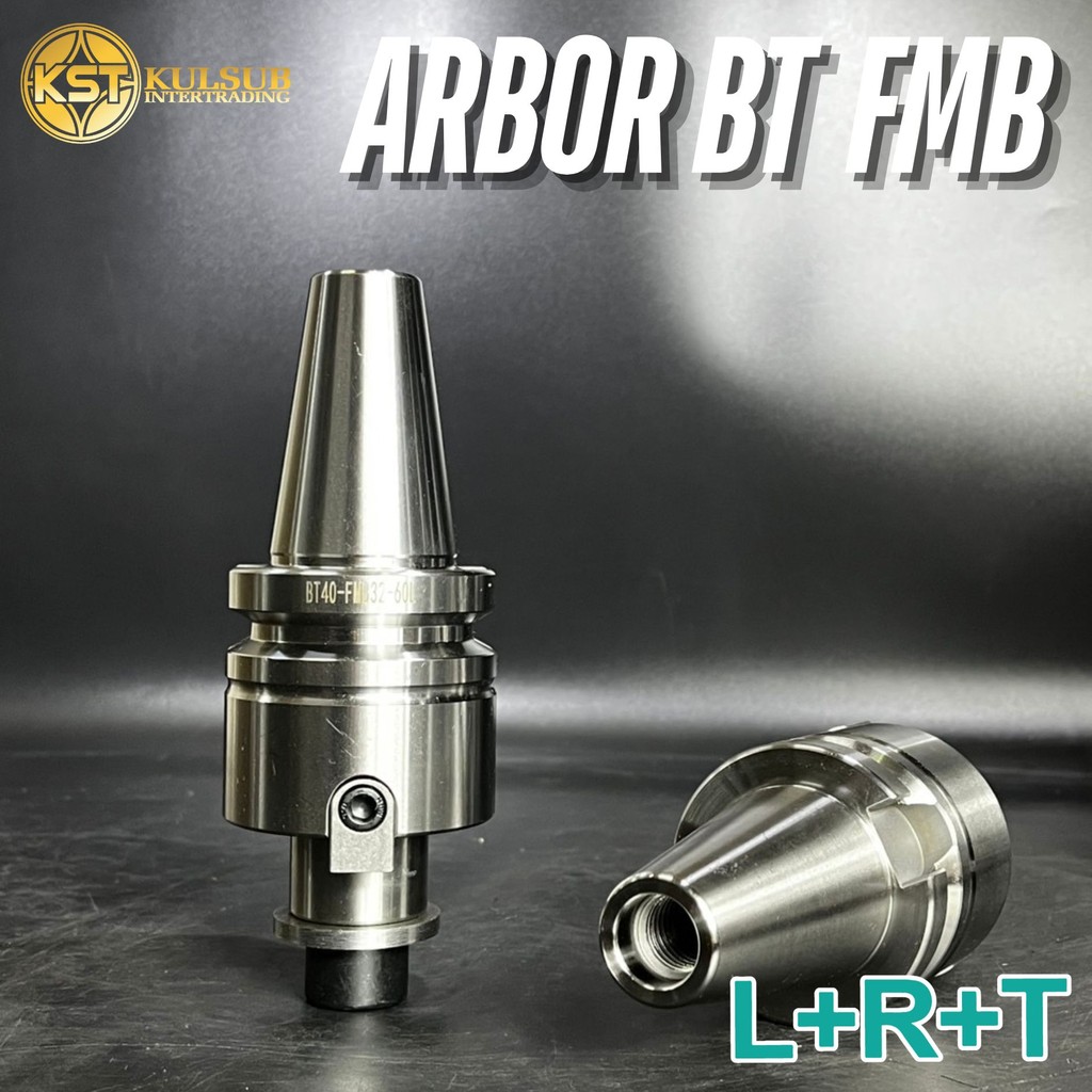 LRT หัวอาร์เบอร์ BT30 BT40 BT50 Arbor BT-FMB อาเบอร์ จับหัวปาด สำหรับต่อหัวปาด