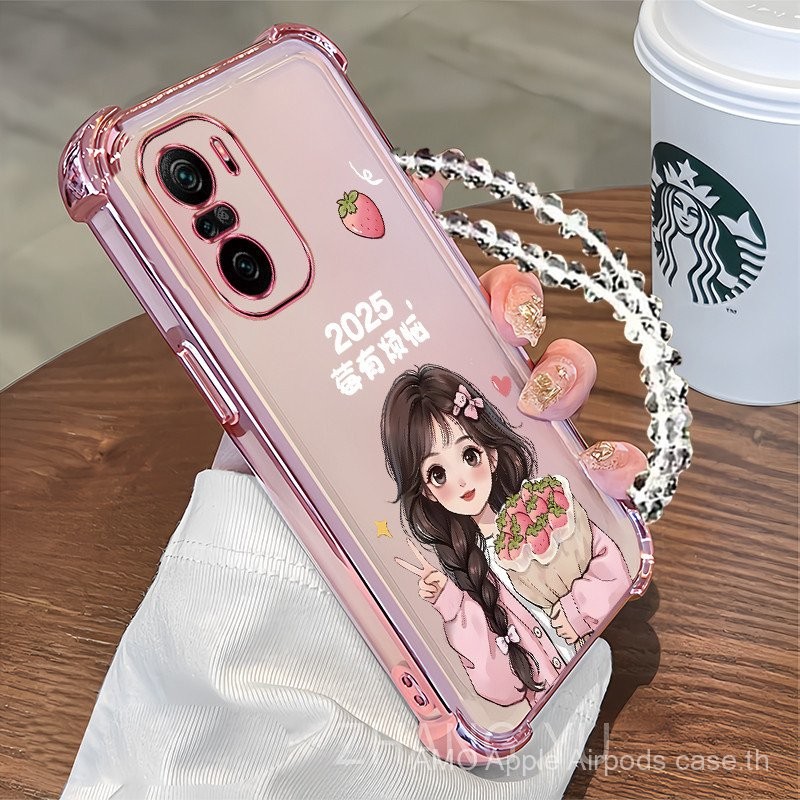 ปลอก POCO F3 F4 F6 F7 ultra X6 PRO 5G 4G X7 เคสโทรศัพท์สําหรับใหม่ซิลิโคนสี่มุมป้องกันการตก MFN D6FO