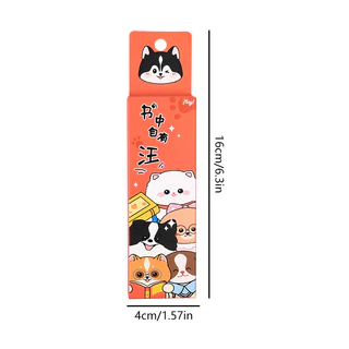 30 ชิ้นน่ารักแมวและสุนัขชุดที่คั่นหนังสือรูปทรงพิเศษนักเรียนมินิผู้ถือหน้าหนังสือ