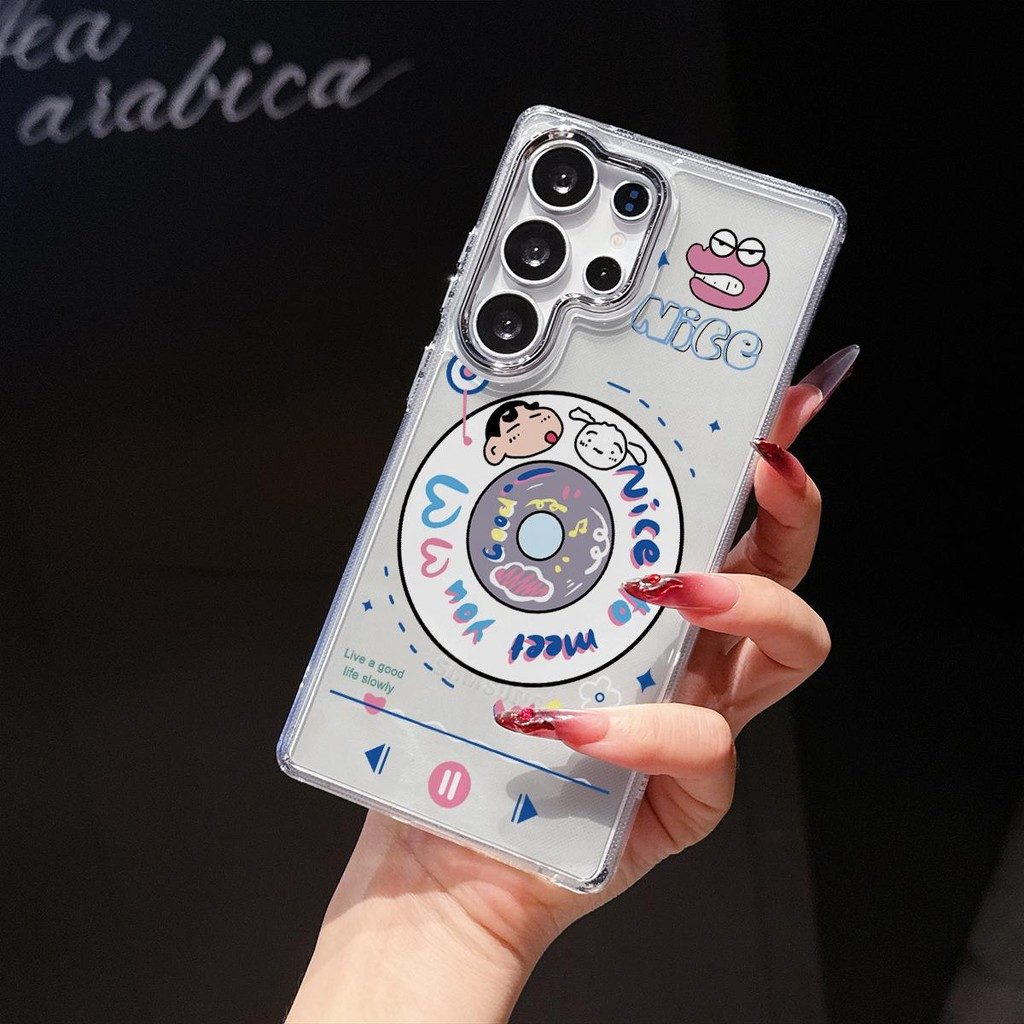 โลหะใสกล้องเคสโทรศัพท์ Xiaoxin ผู้เล่นการ์ตูนออกแบบสําหรับ Samsung A03A04E A24 A03S A14 A02 A72 A10S