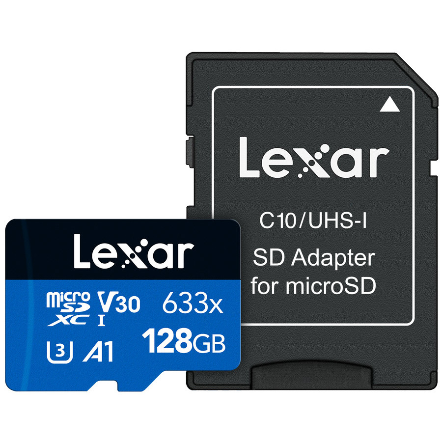 LEXAR Microsd / Micro SD Card 128GB 100MBps Class 10 - ต้นฉบับ