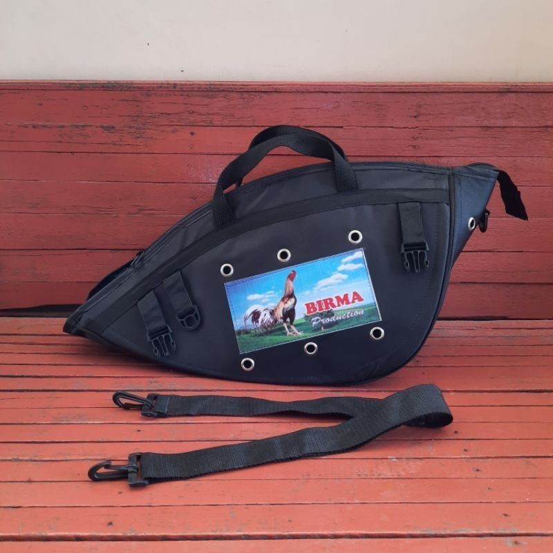 บันทึก!!! FIGHTING COCK BAG KISO BIRMA CHICKEN BAG KISO SLING BAG การต่อสู้ COCK BAG