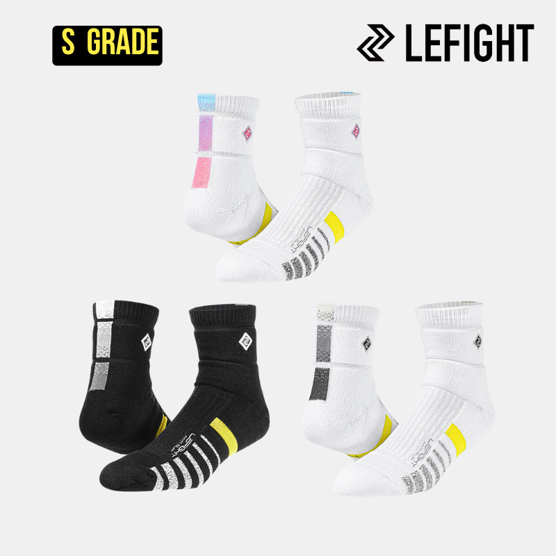 LEFIGHT Stokin Bola Keranjang Tebal ถุงเท้าบาสเก็ตบอลถุงเท้ากีฬาหนา BSC24028 Awakening PRO