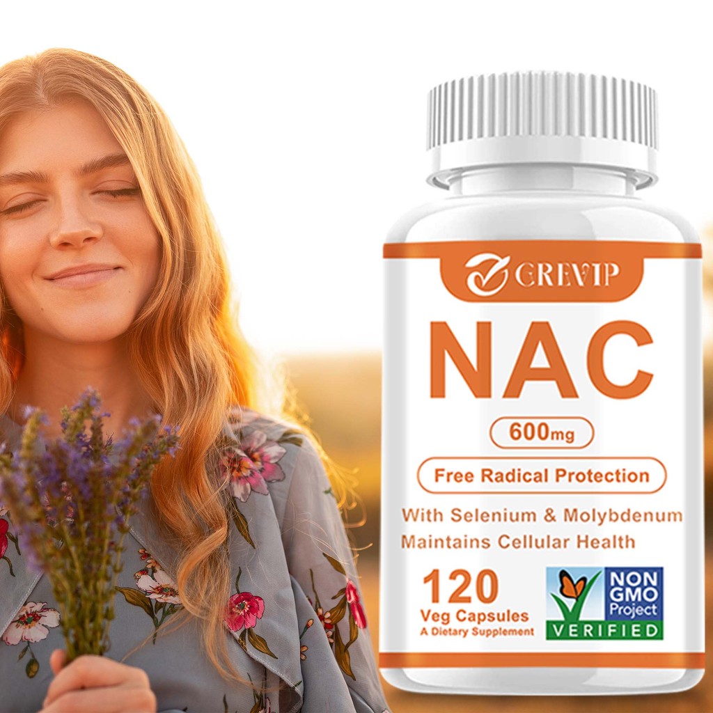 N-Acetylcysteine, Molybdenum - รองรับ Cellular Wellness, Aid Metabolec Health - แคปซูลโภชนาการ - 30 แคปซูล - รูปที่ 2