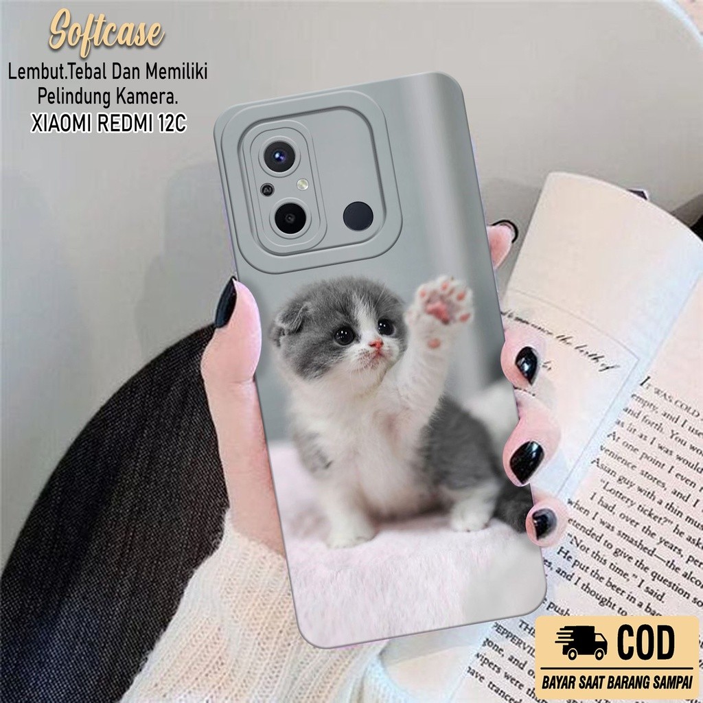 HP เคสโทรศัพท์ Xiaomi Redmi 12C ใหม่ล่าสุด - เคส Xiaomi Redmi 12C Softcase - เคส Xiaomi Redmi 12C - 
