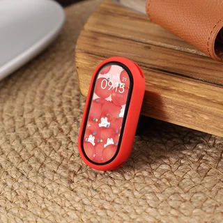 เคสซิลิโคนสําหรับ Xiaomi Mi Band 10 8 9 NFC soft Protector กันชน Shell Hollow Out Cases กรอบกันชนอุปกรณ์เสริม