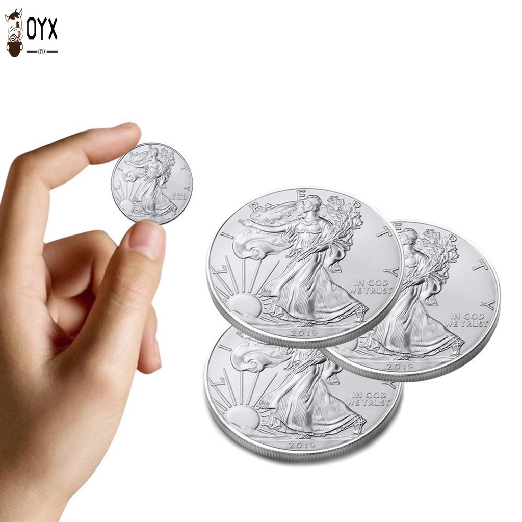 เหรียญ Lady Liberty Remember เหรียญที่ระลึก American Silver Eagle สําหรับสะสมผู้ที่ชื่นชอบ