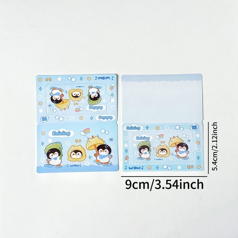การ์ดขูด บ้านสัตว์เลี้ยงน่ารัก Home-Made Scratch Music Saliva Glue Tear card นักเรียนประถม Integrate