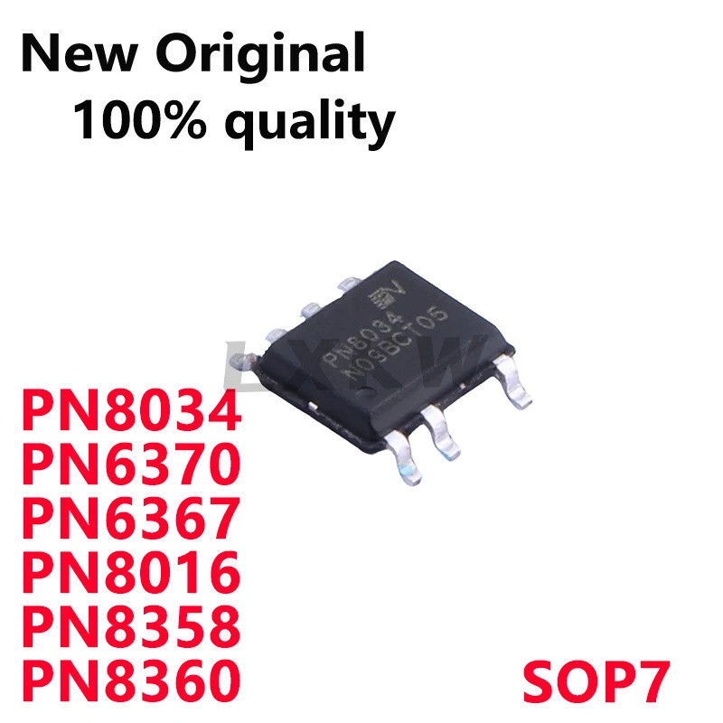 1-5PCS PN8034 PN6370 PN6367 PN8016 PN8358 PN8360 SOP7 ชิปการจัดการพลังงาน