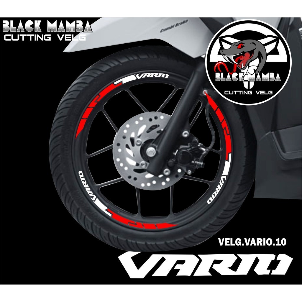 VARIO VELG STICKER - LIST STICKER LIST TIRE/VEL VARIATIONS HONDA VARIO 10