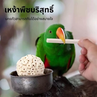 ลูกบอลรากไม้ วัสดุจากธรรมชาติ สำหรับสัตว์ฟันแทะและนก