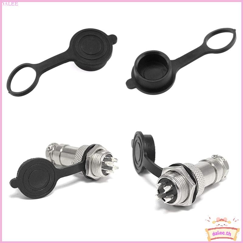 DALE ฝาครอบกันน้ํายางกันฝุ่น Circular Connector ProtectiveCap GX12 GX16 GX 20