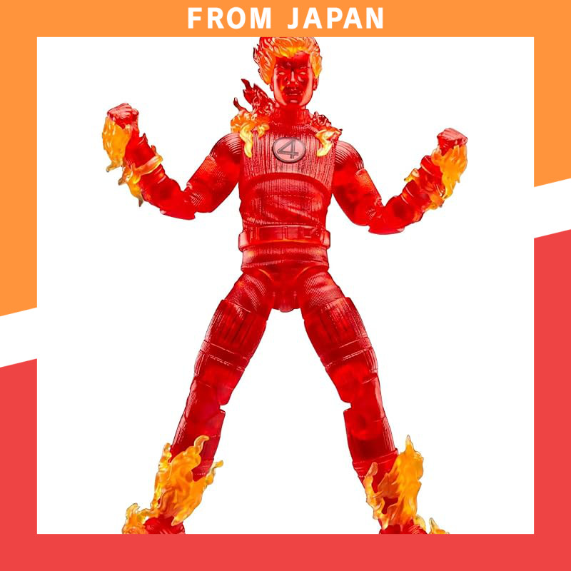 Hasbro Fantastic Four: First Step Marvel Legends 6-Inch Action Figure Human Torch / 2025 MCU Movie M