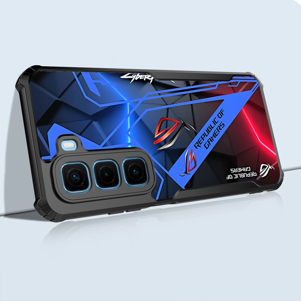 เคสโทรศัพท์สําหรับ Infinix Hot 60 50 Pro Plus 60i 50i X6726 X6726B X6886 X6885 X6882 X6881 X6720 X6531 5G 4G Case Clear Ultra Thin อะคริลิคฝาครอบป้องกัน A31 Fall-A33 - รูปที่ 2