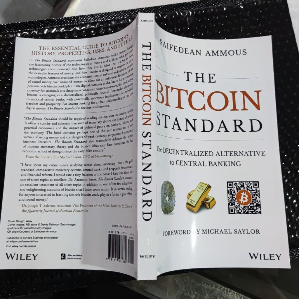 Bitcoin Standard: ทางเลือกที่เน้นไปที่หนังสือทางกายภาพของธนาคารกลาง