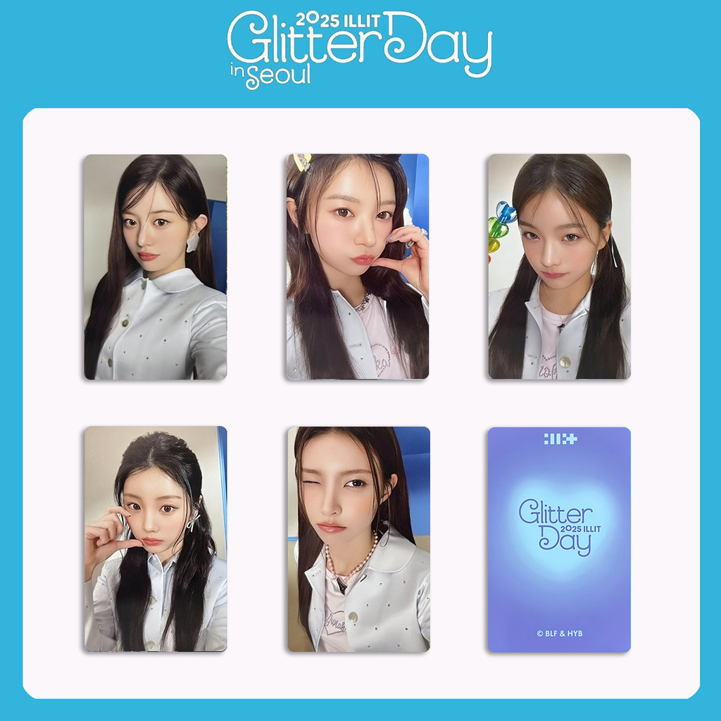 LILIT 2025 GLITTER DAY BOMB Lomo การ์ด LIGHT STICK อะคริลิคแหวน ILL LIKE YOU อัลบั้ม BETWEET HMV TOW