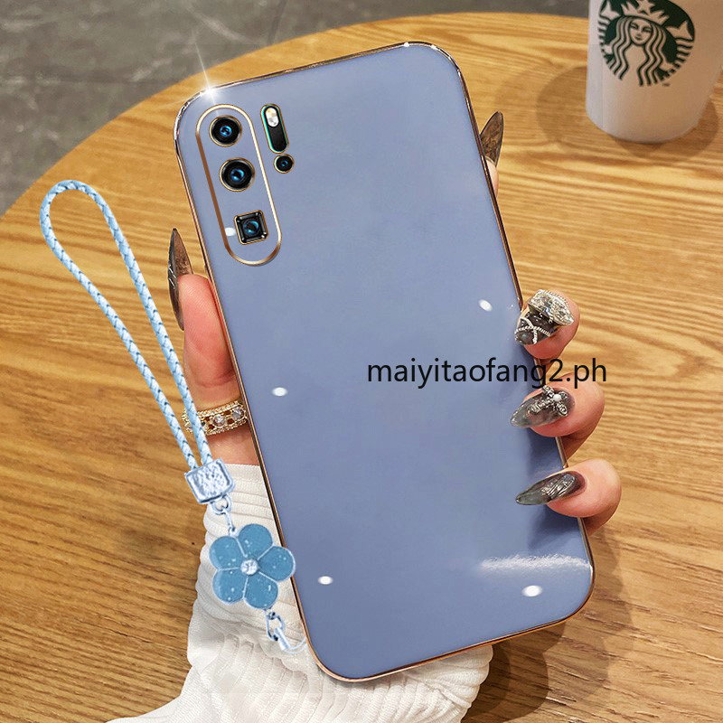 ปลอกสําหรับ Huawei P20 P30 P40 P50 P60 Pro P20 P30 Lite Nova 3e 4e เคสโทรศัพท์ 6DDD