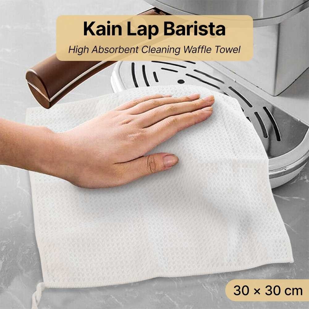INOVSTR S-CLEAN Barista Cleaning ผ้าขนหนูวาฟเฟิล ดูดซับสูง - SO002