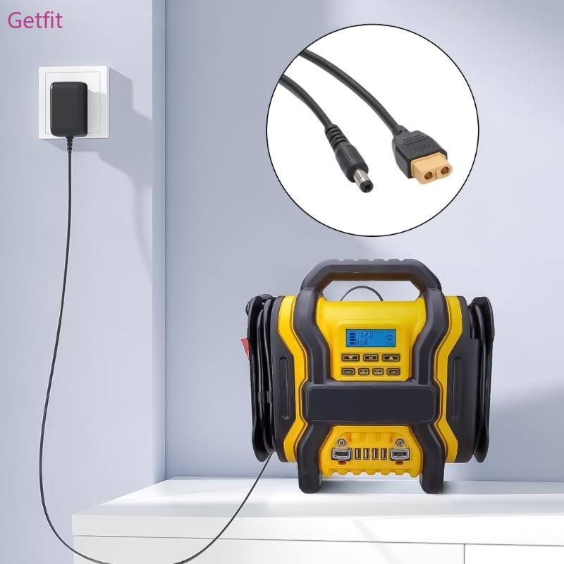 GETF DC5521 5525 Male to XT60 Female Adapter Cable ความยาว 27 ซม. สําหรับปัจจุบัน