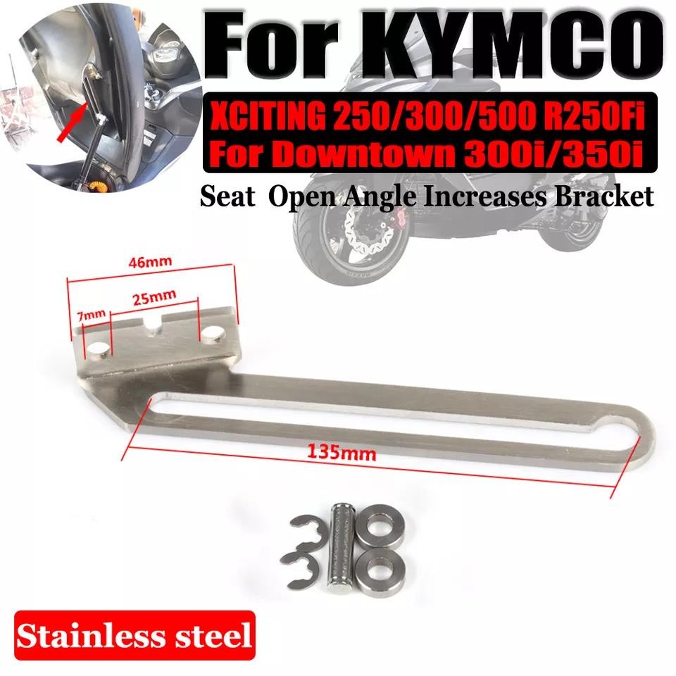WA Motorcycle Open Angle Increases Bracket Seat Stopper Tracks Parts For KYMCO XCITING 250 300 Xciti