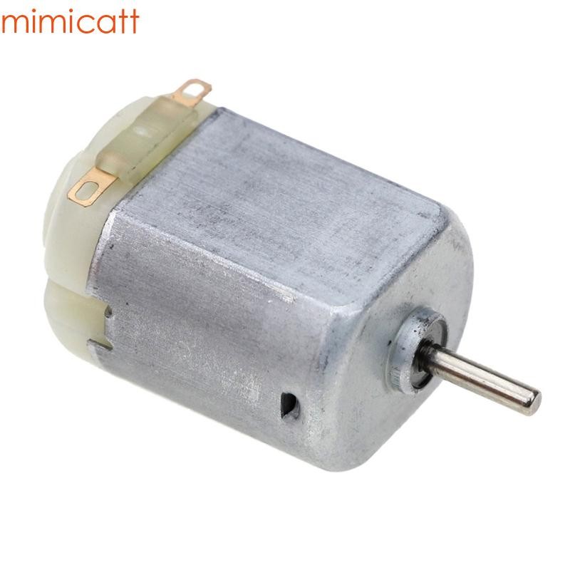 Mim Type 130 มอเตอร์ไฟฟ้าขนาดเล็ก DC1-6V งานอดิเรกไฟฟ้าขนาดเล็กมอเตอร์ที่ยาวนาน