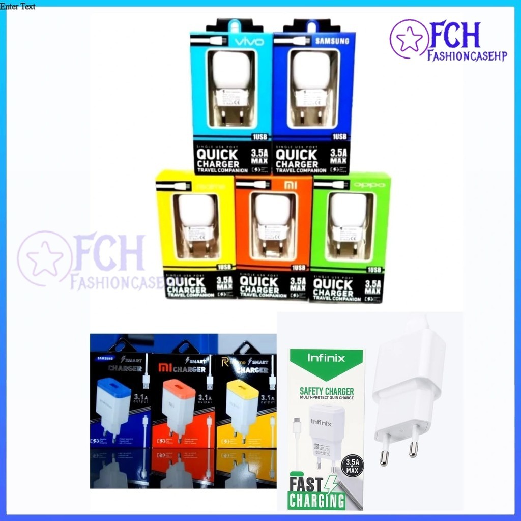 FCH WHOLESALE TC TRAVEL CHARGER / CASAN / QUICK SMART VA03 BRANDED 3.1A และ 3.5A USB + สายข้อมูล MIC