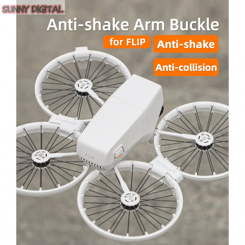 เหมาะสําหรับขายึดดูดซับแรงกระแทก DJI Flip, การดูดซับแรงกระแทกของแขน, อุปกรณ์เสริมปลดเร็วป้องกันการสั่นและป้องกันการชนกัน
