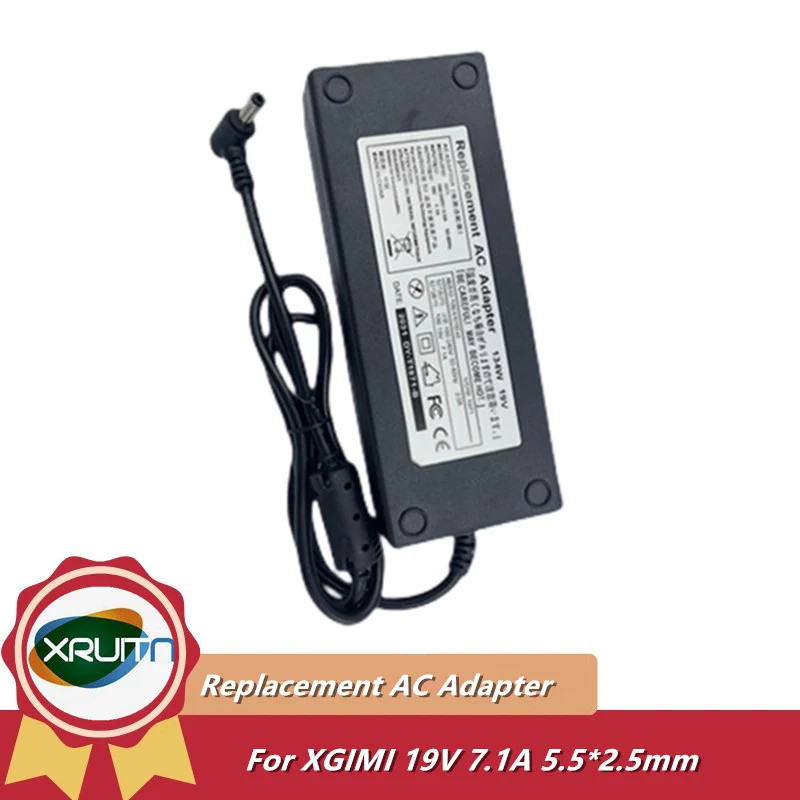 135W 19V 7.1A เปลี่ยน AC DC Adapter Charger ADP-135KB T ADP-120UH B สําหรับ XGIMI โปรเจคเตอร์ H1S H1