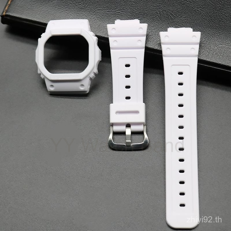 DW5600 GWX/GW-B5600 Ice Tough สายนาฬิกาเรซินโปร่งใสทดแทน