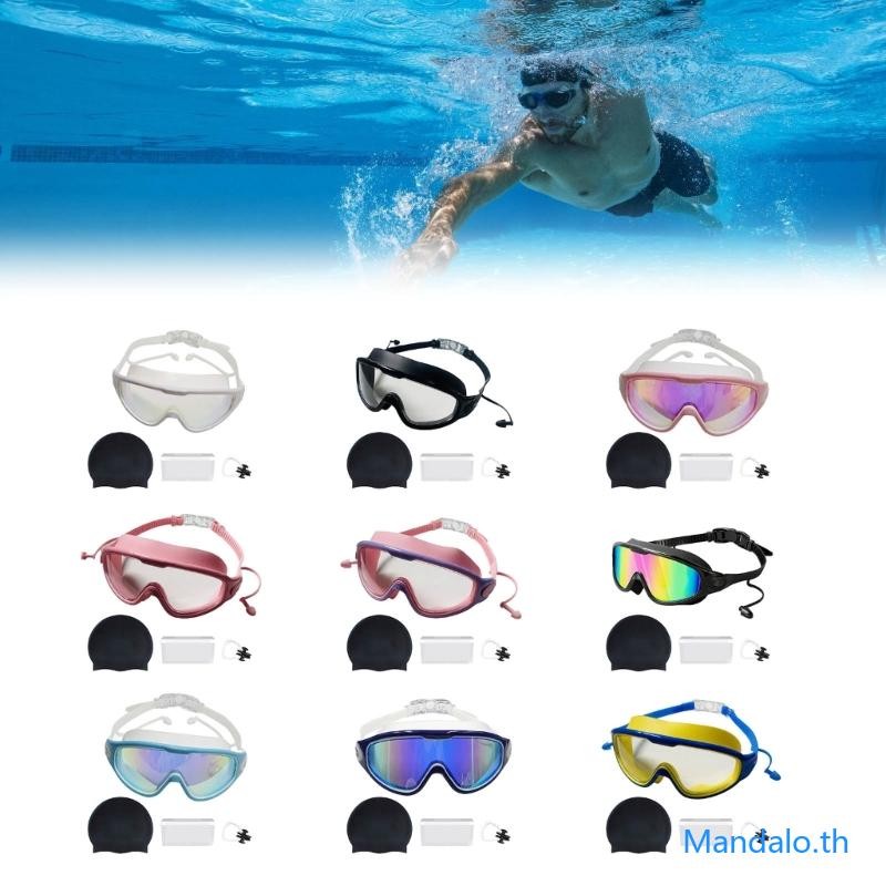 Swimming Goggles Swim Goggles with Ear Plugs  Swimming Glasses