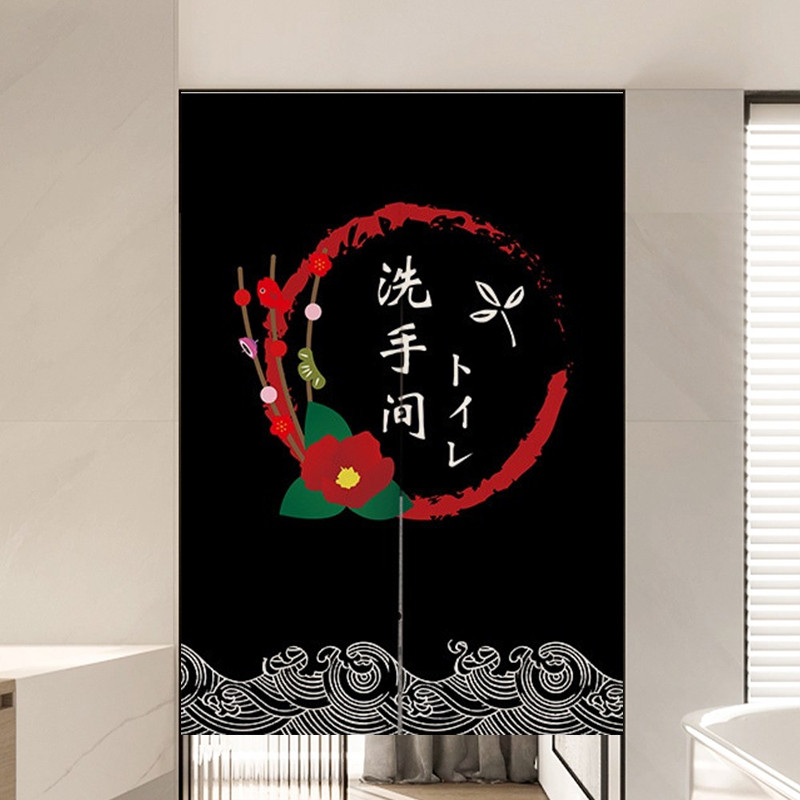 เหมาะสําหรับโรงแรมม่านประตูห้องน้ําสไตล์ญี่ปุ่นม่านประตูห้องน้ําสร้างสรรค์xz4589