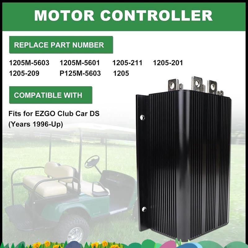 Super Golf Carts Speed Controller 38V-48V 500A ควบคุมความเร็วสำหรับรถเข็นกอล์ฟปี 1996-2024