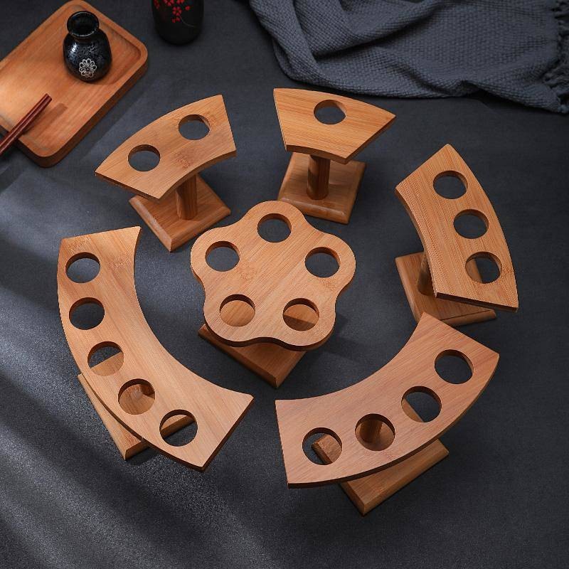 Japanese Sushi Shop Special Hand Roll Shelf Sushi Rack Container Japanese and Korean Cooking Cutlery