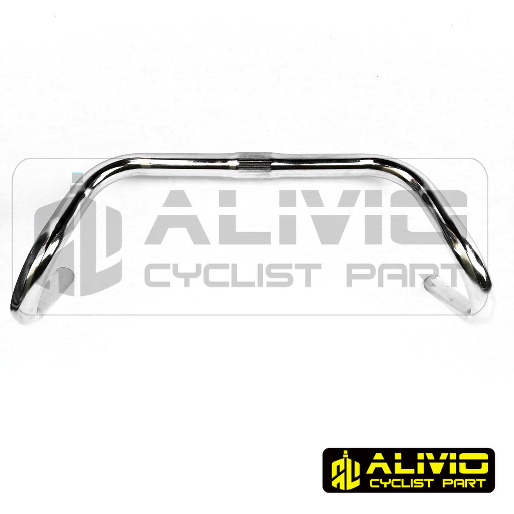 Handlebar Handlebar Racing Bike Gravel Standard 25.4 mm NON Oversize Dropbar Drop Bar Silver Chrome