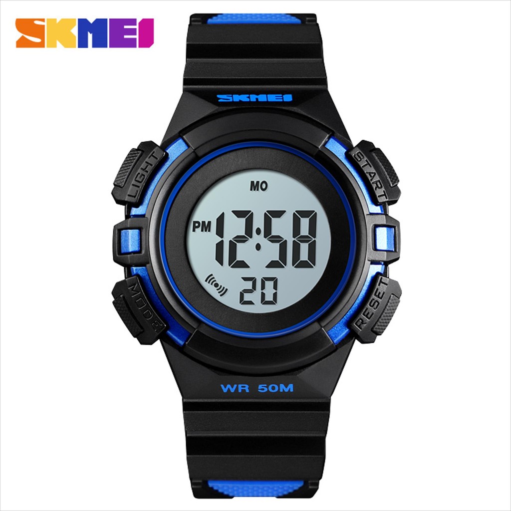 Original SKMEI 1485 Digital Rubber นาฬิกาเด็กทนน้ํา skmei_store_indo.id