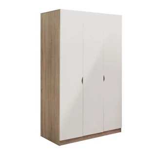 SB Design Square ตู้เสื้อผ้าบานเปิด ขนาด 120 ซม.รุ่น Preem สีไม้อ่อน (120x60x200 ซม.) แบรนด์ KONCEPT FURNITURE